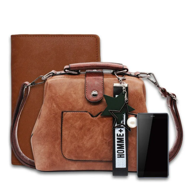 Женская кожаная сумка Sisjuly повседневная брендовая через плечо с жемчужинами