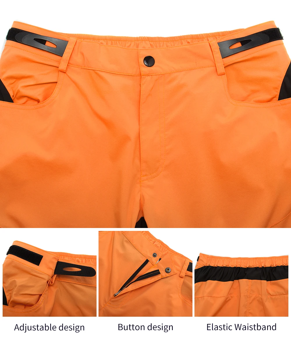 Мужские дышащие шорты для езды на мотоцикле WOSAWE быстросохнущие горной дороге MTB |