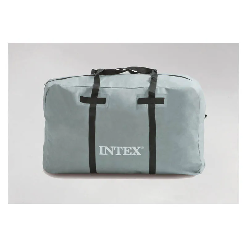 INTEX 68324 четыре человека используют Дрифтер надувная лодка утолщенная с веслом и воздушным насосом резиновая гребная рыбацкая лодка