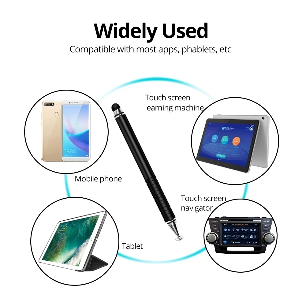 Стилус FONKEN для смартфонов 2 в 1 стилус планшета Samsung Xiaomi тонкий карандаш рисования