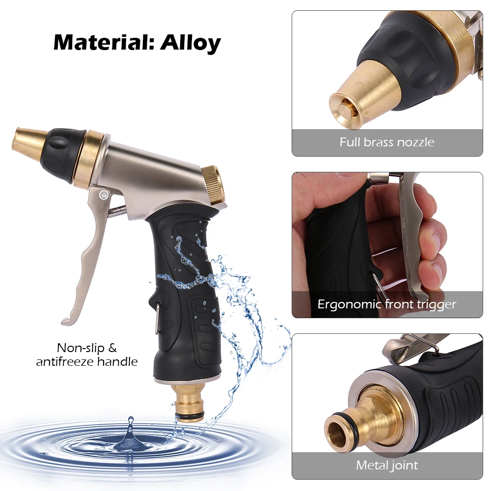 Автомобильный водяной пистолет высокого давления Омыватель струи воды садовая
