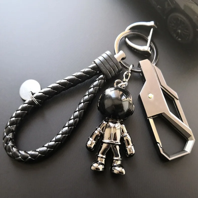 

Fashion Keychain Astronaut Robot Key Chain Metal Pendant Key Chain Car Bag Keyring Pendant For Women And Men