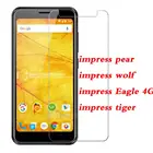 2.5D 9H закаленное стекло для Vertex impress pear wolf Eagle 4G tiger Защитное стекло для экрана Защитная пленка, стекло