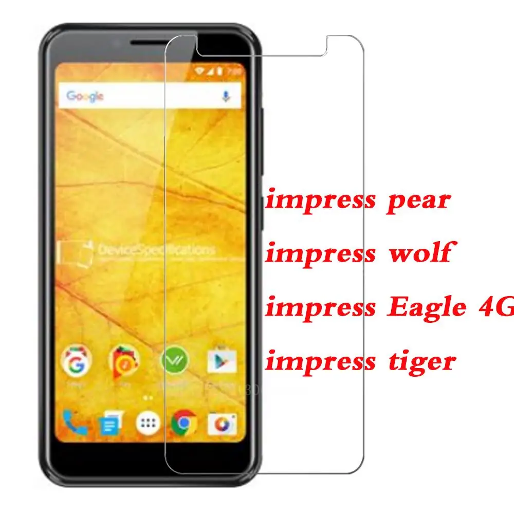 2.5D с уровнем твердости 9H закаленное Стекло для Vertex impress pear волка орла 4G Тигр Экран