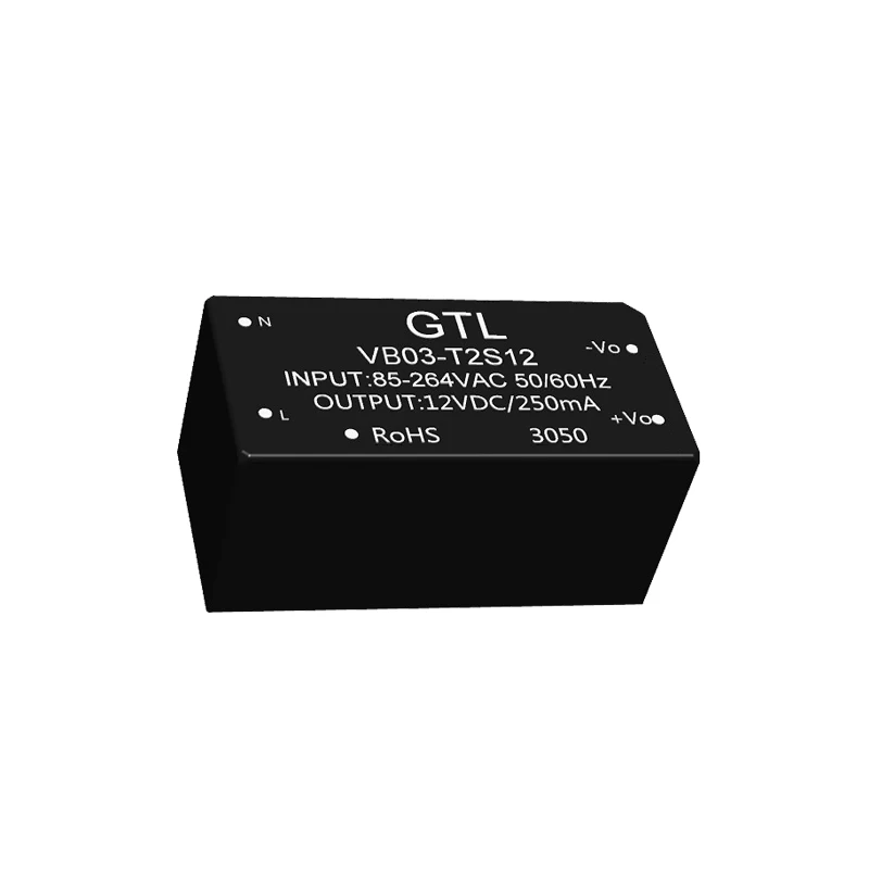 

AC-DC power module 3W power 264v to 12V output vb03-t2s12 low temperature version power supply