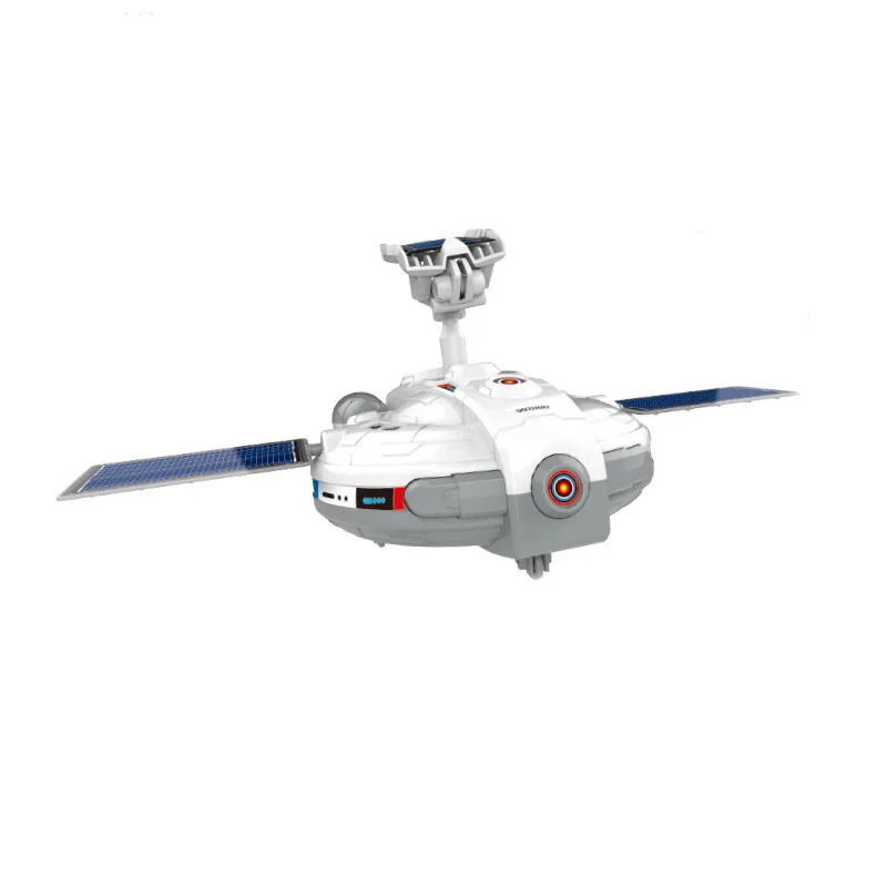 3 в 1 Солнечная Игрушка Головоломка DIY Космический Шаттл лунный Ровер космическая