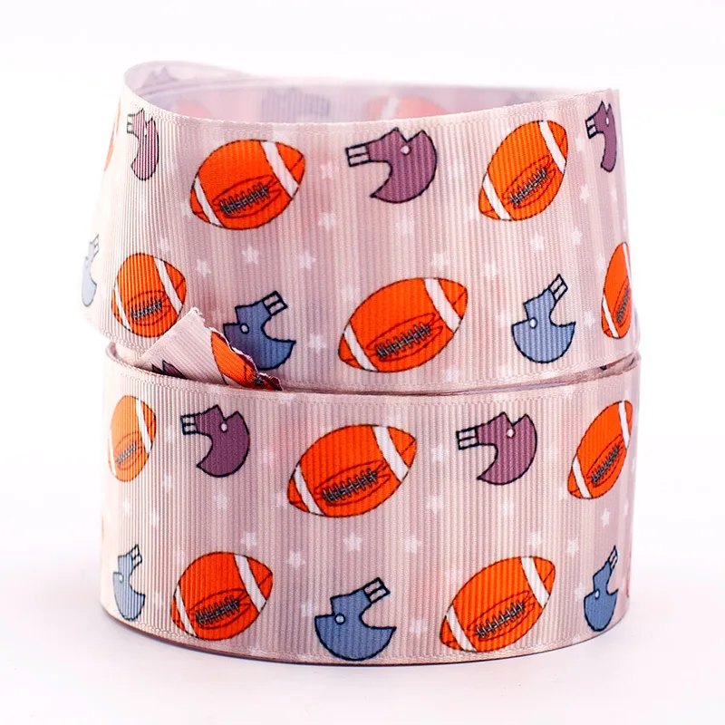 10 ярдов ткань для футбола grosgrain/атласная лента DIY | Дом и сад