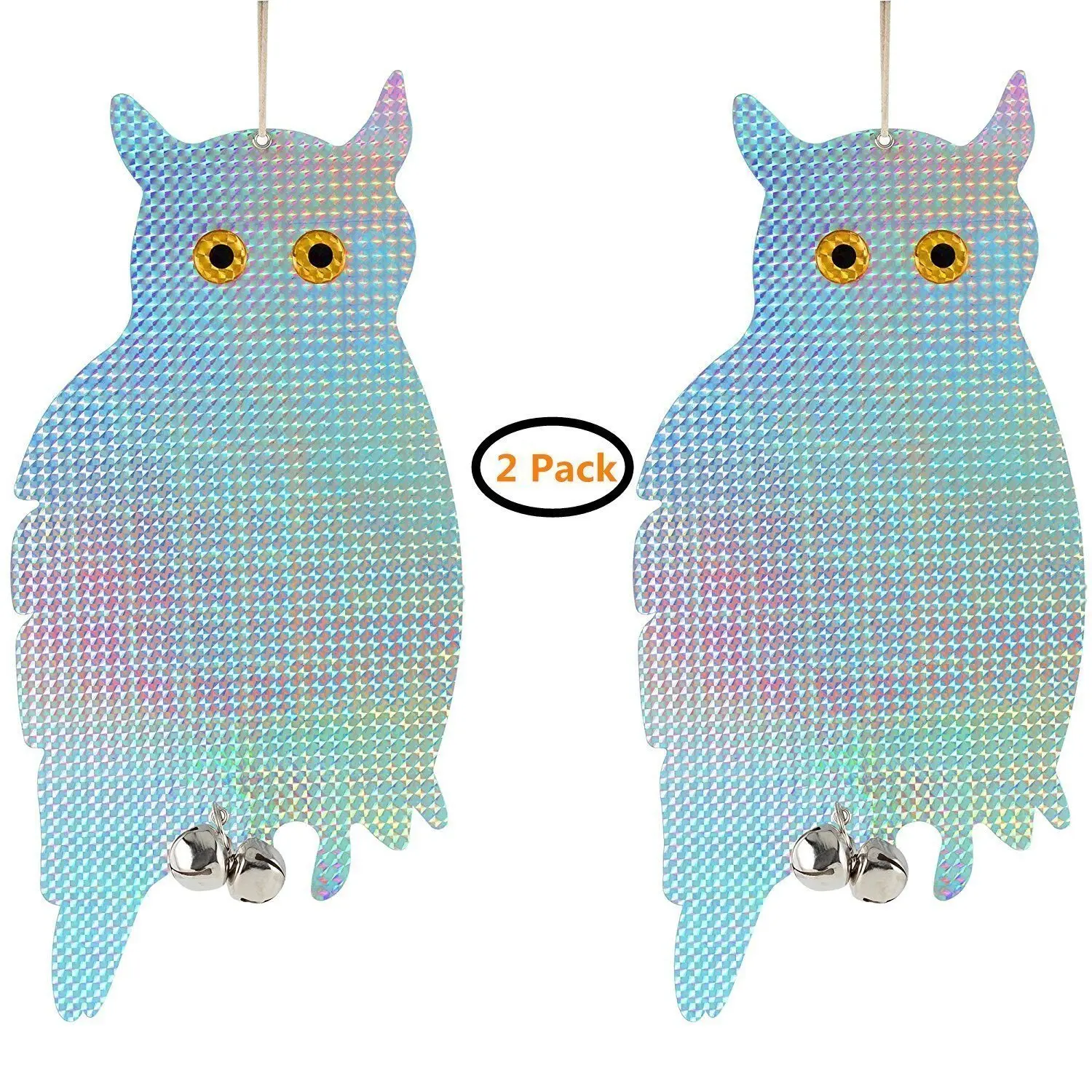 Комплект из 2 предметов сад сова птица репеллент Управление напугать устройства