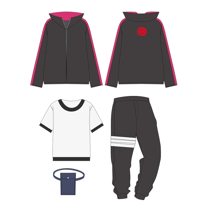 Костюм унисекс Brdwn Boruto удзумаки борито официальное авторизацию Китая костюм для