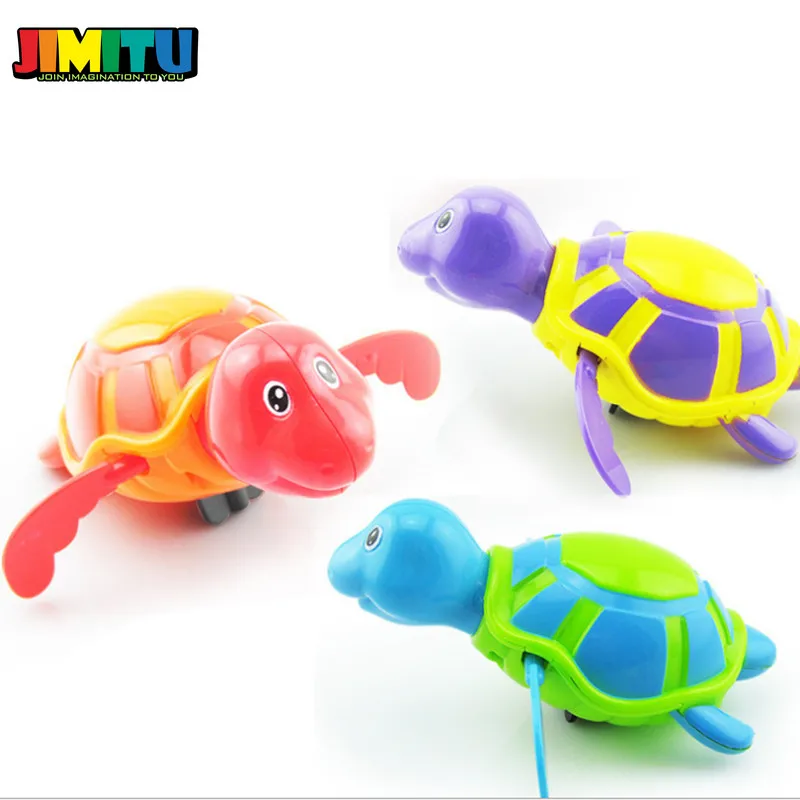 Детские заводные игрушки, игрушки для ванны, милая черепаха, рыба, Акула, бегемот, заводная цепь, животные, игрушки для купания, детские игрушки для купания, Классические игрушки