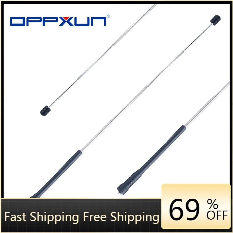 

Telescope VHF 136- 174mhz Antenna for Motorola gp88,gp88s,gp3188,ep450,cp040,gp328,gp388,gp338,gp340,gp2000 Etc Walkie Talkie