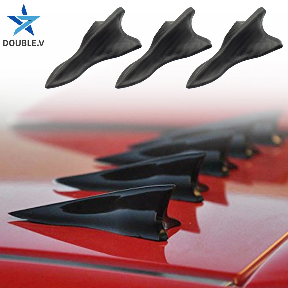 5pcs Универсальная автомобильная антенна Акулий плавник на автомобиль крышу coche