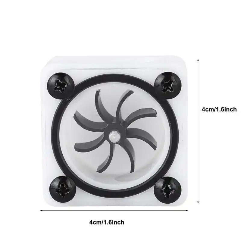 Flow Meter G1/4 Thread Revolving Speed Water Cooling Indicator For PC System 2 Way / 3 Optional | Компьютеры и офис