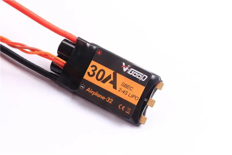 VGOOD 30A 2-4S 32-битный бесщеточный ESC с 4A SBEC для радиоуправляемого самолета