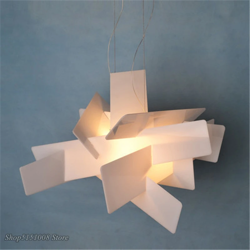 Современные подвесные светильники Foscarini белые акриловые лампы в скандинавском