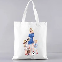 reusable shopping bag tote bags with handle shopper with print womens beach bag shoppers handbags handbagspecial purpose