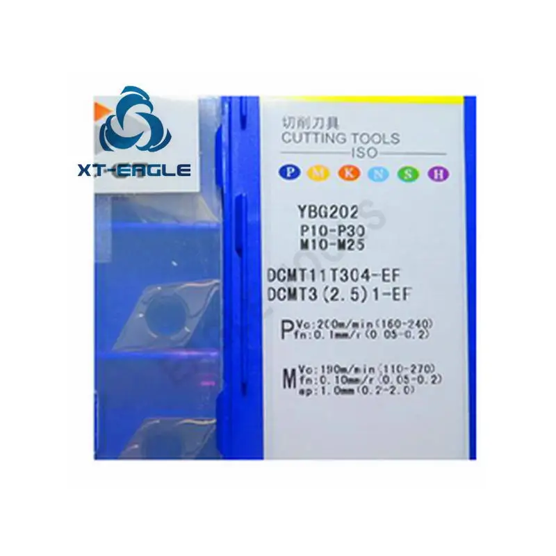 DCMT11T304-HF YBG202 DCMT11T308-EF Бесплатная доставка! 100% оригинальный бренд CNC blade - купить по