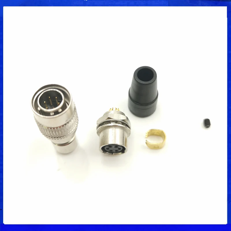 HIROSE разъем 6pin разъем PN; HR10A-7P-6P(73)/HR10A-7R-6S(73), Автомобильный Электрический провод разъемы, разъем питания