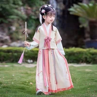 chinese girls hanfu dress kids photography christmas vintage children ancient fairy princess traditional tang suit cosplay