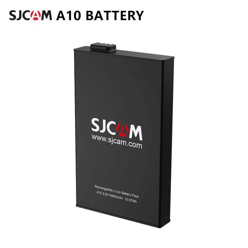 SJCAM A10 A20 батарея 2650mAh литий-ионная батарея двойное зарядное устройство для SJCAM A10 A20 экшн-камеры SJCAM аксессуары - изображение
