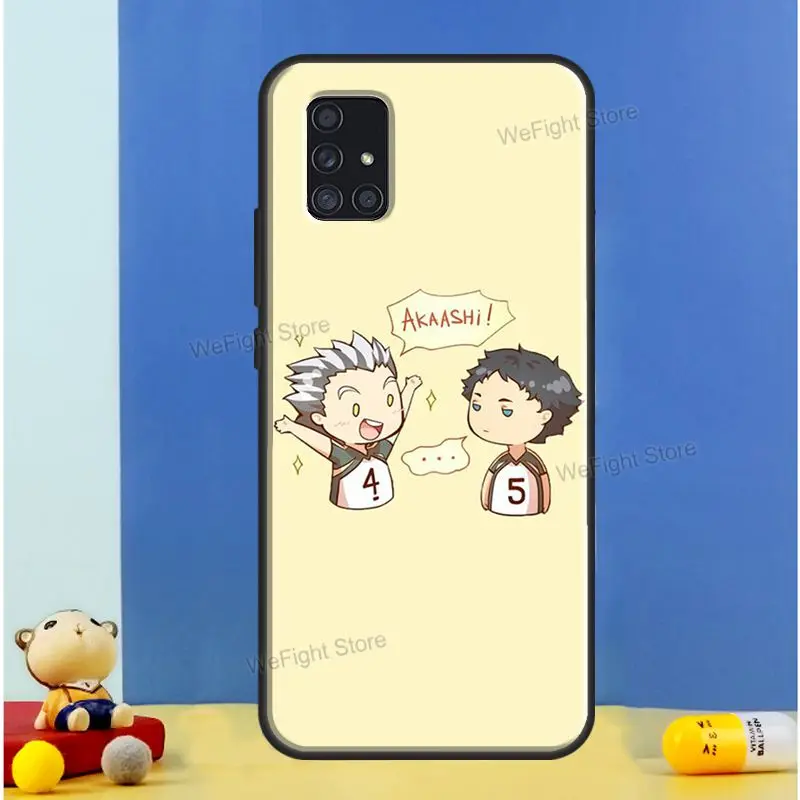 Чехол Akaashi Keiji Haikyuu для Samsung Galaxy A52 A12 A22 A32 A42 A72 A52S A21S A50 A70 A11 A31 A71 A51 чехол | Мобильные
