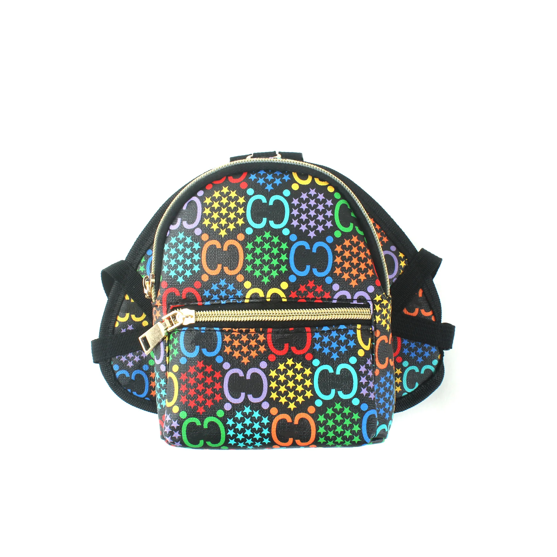 Mochila de hombro para mascota, morral escolar peque&ntilde;o y mediano para perros, gatos y perros, mochila de viaje Schnauzer Corgi-5