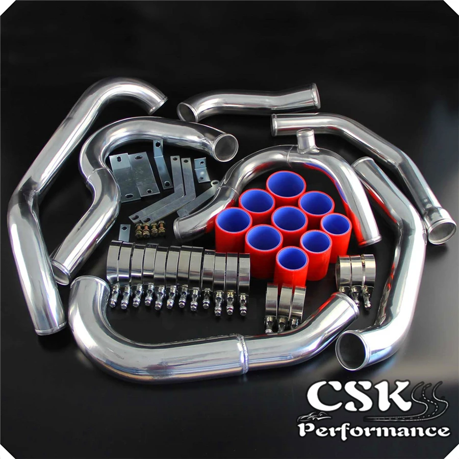 Улучшенный интеркулер для труб комплект шлангов Subaru WRX Impreza GDA GDB 00 05