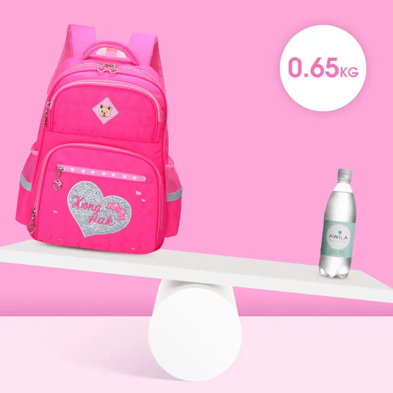 Girls Satchel Orthopedic Schoolbags Primary School Student Bookbags Waterproof Kids School Backpack Mochila Infantil Sac A Dos