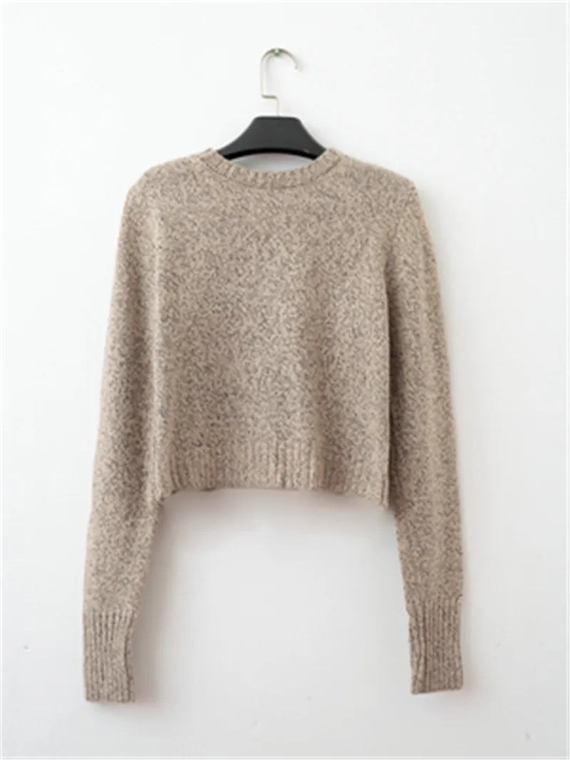 Women Sweaters and Pullovers Bow Tie Lace Up Sweater 2020 Spring Tops Solid O-neck Long Sleeve Pull Femme PZ2558 | Женская одежда