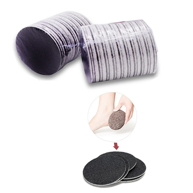 

120Pcs Replacement Sandpaper Discs Pad for Electric Foot File Callus Hard Dead Skin Remover Grinding Pedicure Tool