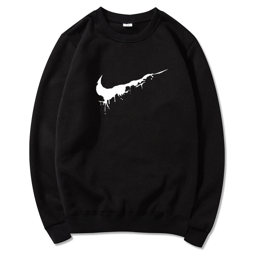 black sweatshirt Новинка, популярный бренд, Мужской пуловер с капюшоном, осень/зима, мужские комплекты, худи+ спортивные штаны, комплект из двух предметов, бодибилдинг, спортивный костюм - Цвет: black sweatshirt