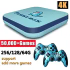 Игровая приставка 4K для PS1DCN64, 50000 + игр, 25612864 ГБ