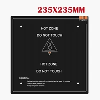 2352353 0mm 3d printer parts black mk3 24v 220w hotbed latest aluminum heated bed for creality ender 33s 3d printer