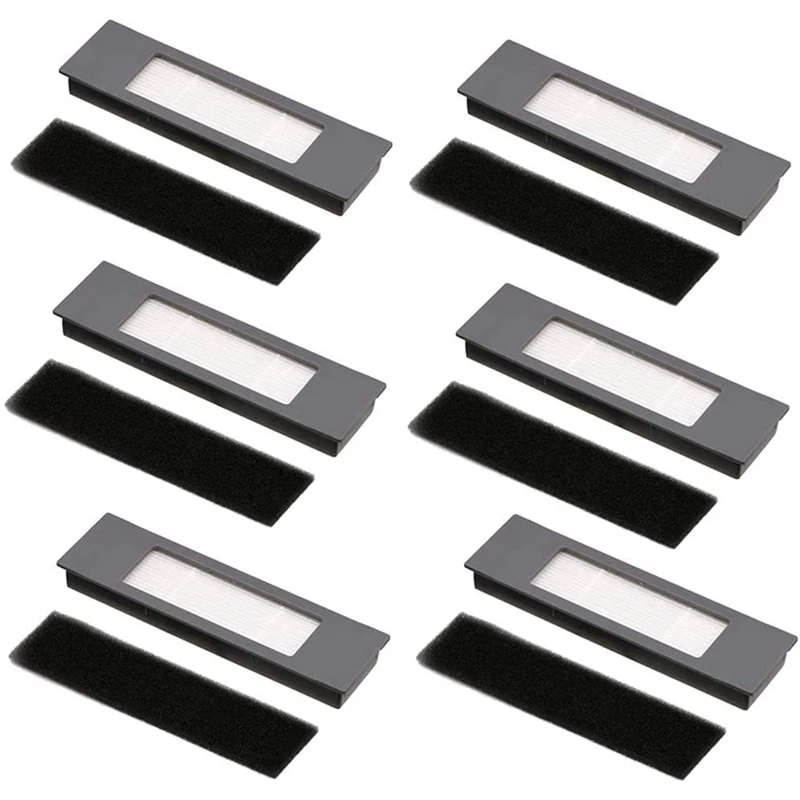 

6Pcs Filters Sponges Set for Ecovacs Deebot Ozmo 920 950 Vacuum Cleaner Parts