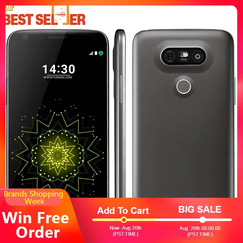 Оригинальные разблокированные мобильные телефоны LG G5 4G LTE H831 H820 H860N H850 H840 Snapdragon 820 5