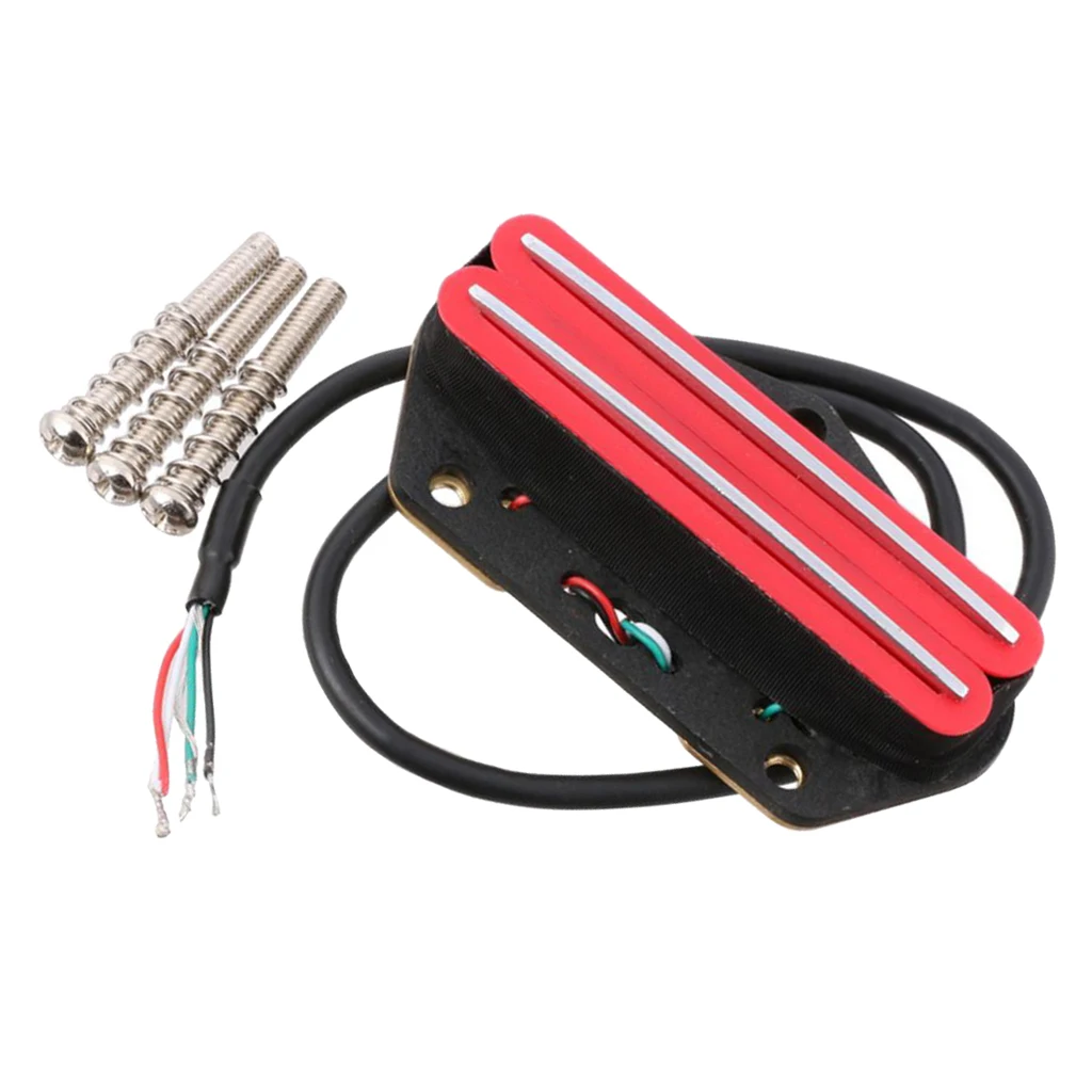 

Electric Guitar Bridge Dual Rail Pickup Single Humbucker for TL Guitar