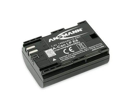 Аккумулятор ANSMANN 1400 0000 A Can LP E6|Аккумуляторы| |