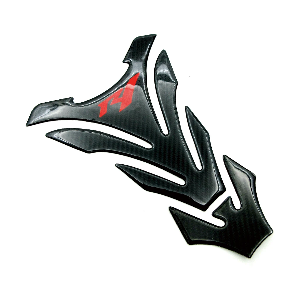 

New Motorcycle 3D Carbon Fiber Tankpads Stickers Oil Gas Fuel Tank Pad Cover Protector Decals For Yamaha YZF R 1 YZFR1 2002-2021
