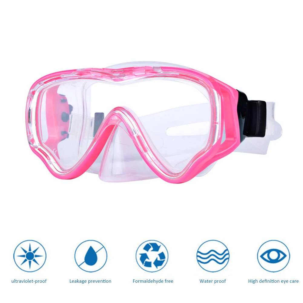 

Anti Fog Swimming Goggles Kids Professionals Waterproof Diving Goggles Snorkeling Equipments Children Tempered Glass Eyewear