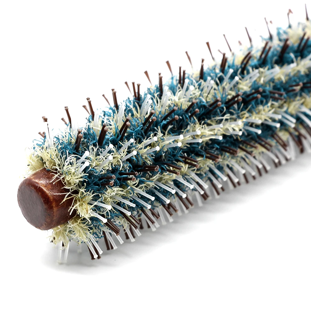 Нейлоновая круглая щетка для волос Женская кудрявая ухода за волосами