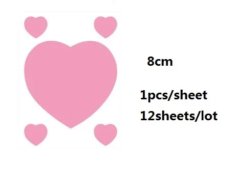 12 sheets/set Refueling Sticker Waterproof DIY Prop Material Self Adhesive Label Decorative Stickers Sealing 8cm |