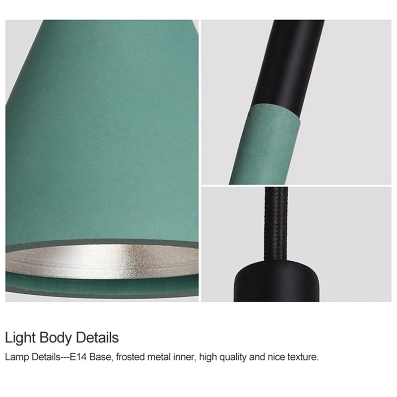 Современный минималистичный подвесной светильник в скандинавском стиле для