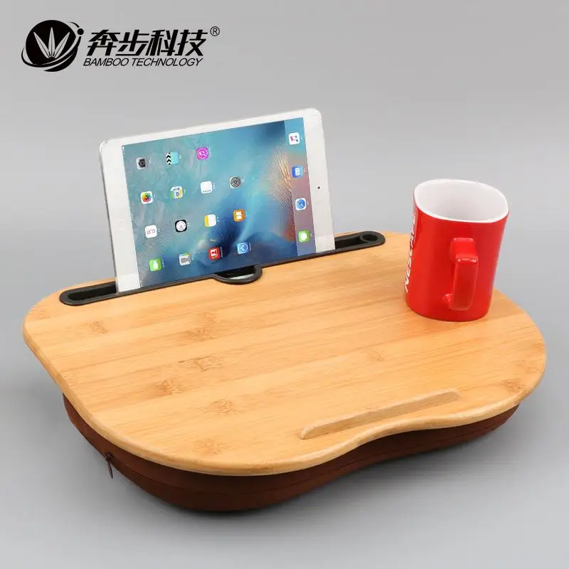 Многофункциональный Lap Настольный портативный ноутбук планшет бамбуковый