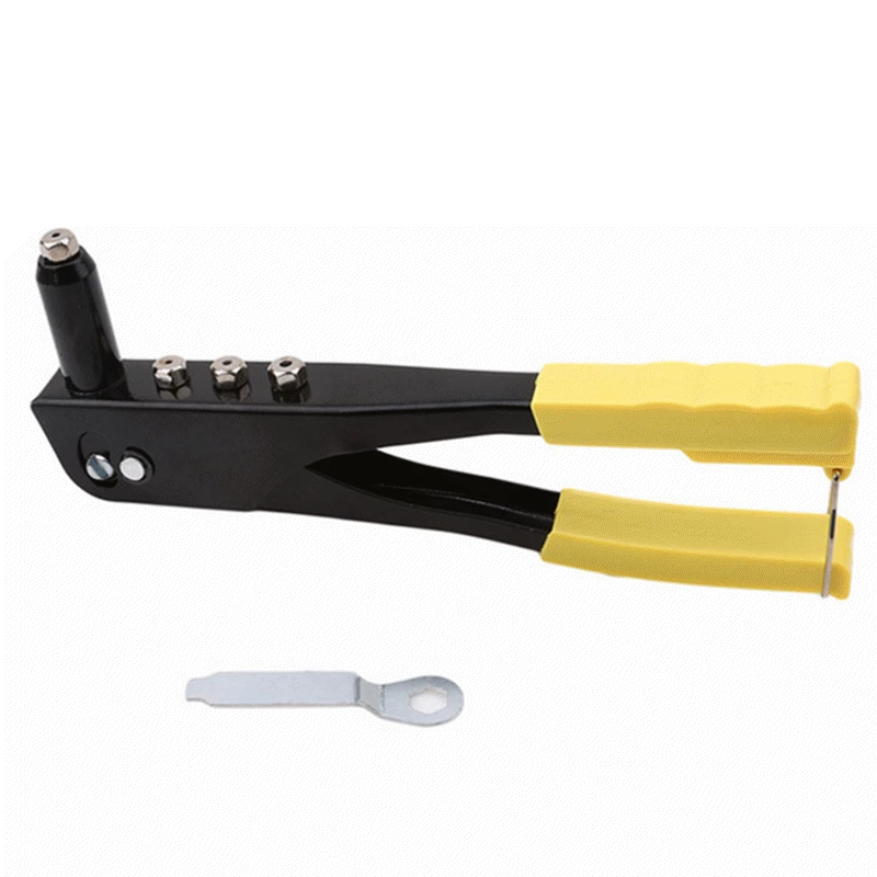 

Stainless Steel Manual Double Handle Rivet Gun Rivet Gun Pull Willow Gun Metal Woodworking Hand Tools Repair Kit