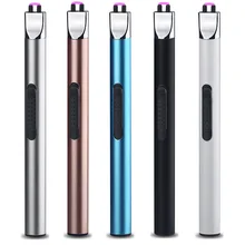 Mini USB Charging Arc Kitchen Igniter Outdoor Barbecue Camping Lighter Windproof Gadgets for Men Technology