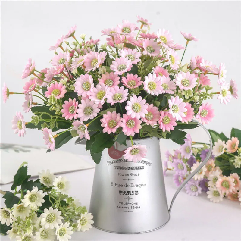 Милан Хризантема Моделирование декоративный цветок искусственный Цветы