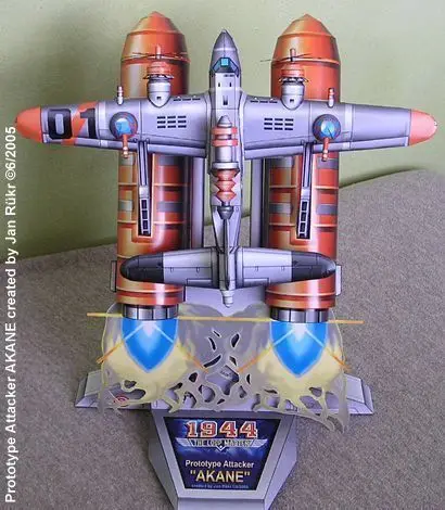 

Детство Классическая аркадная игра 1944 самолет воспоминания после 1980 Сделай Сам 3D бумажная модель ручной работы для детей и взрослых обучаю...