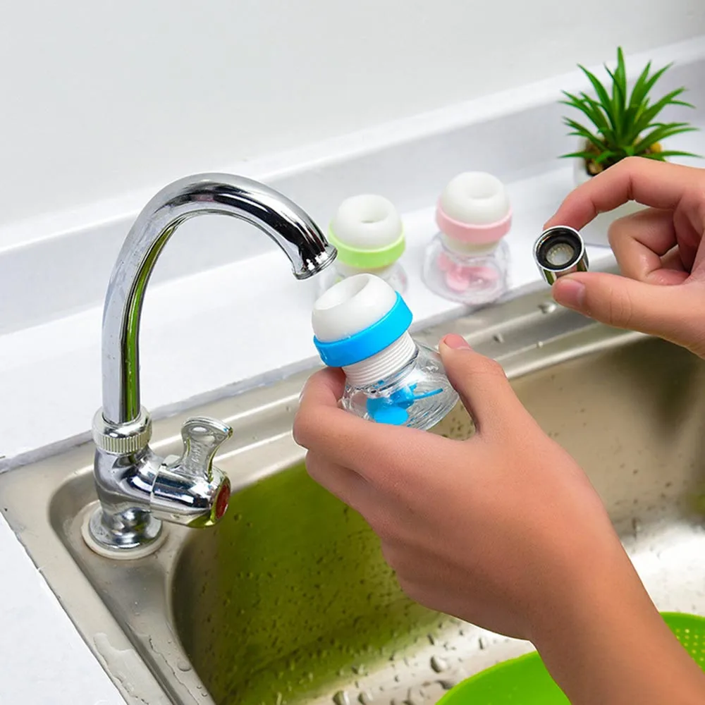 360 регулируемое эластичное кольцо Кухня кран удлинитель крана экономить воду