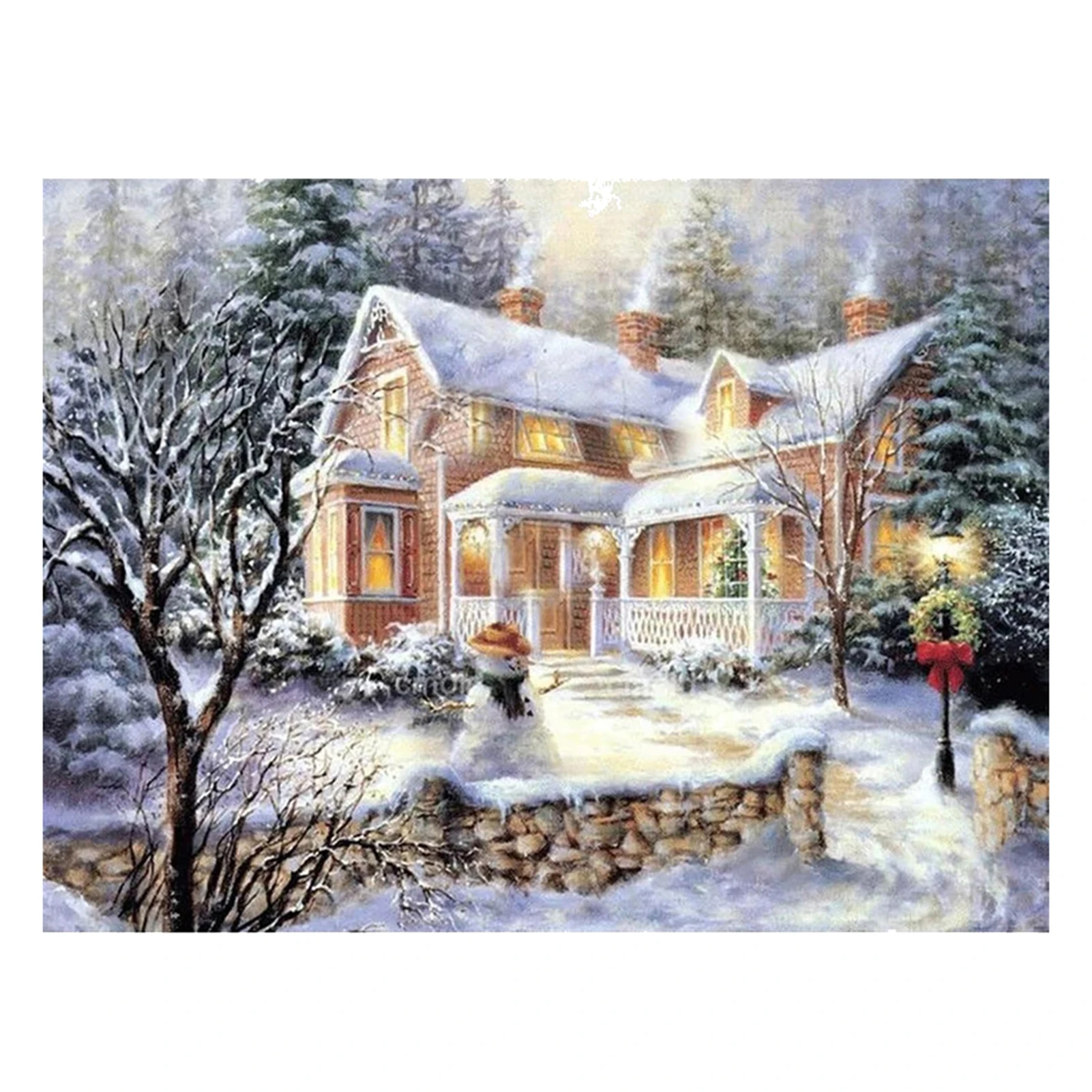 Алмазная 5D картина сделай сам полноразмерная из кристаллов декоративная набор