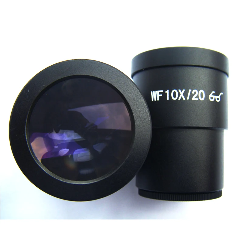 Новая пара WF10X/20 окуляров для микроскопа Zeiss Leica Olympus Nikon (30 мм) | Инструменты